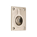 Spira Brass - Ring Pull Square Flush - Polished Nickel - SB2349PN - Choice Handles