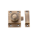 Spira Brass - Beehive Cupboard Catch Antique Brass - SB2352ANT - Choice Handles