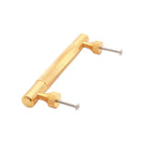 Spira Brass - Knurled Bar Handles Small  - Satin Brass - SB2413SB - Choice Handles