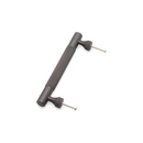Spira Brass - Knurled Bar Handles Medium  - Gunmetal Grey - SB2414GG - Choice Handles