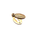 Spira Brass - Oval Beehive Escutcheon  - Aged Brass - SB3102AB - Choice Handles