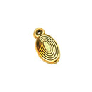 Spira Brass - Oval Beehive Escutcheon  - Aged Brass - SB3102AB - Choice Handles