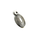 Spira Brass - Oval Beehive Escutcheon  - Aged Nickel - SB3102AN - Choice Handles