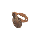 Spira Brass - Oval Beehive Escutcheon  - Matt Antique - SB3102MANT - Choice Handles
