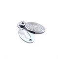 Spira Brass - Oval Beehive Escutcheon  - Polished Chrome - SB3102PC - Choice Handles