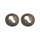 Spira Brass - Euro Profile Escutcheon Antique - SB3104AT - Choice Handles