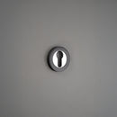 Spira Brass - Euro Profile Escutcheon - Black/Chrome - SB3104BLK/PC - Choice Handles
