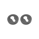 Spira Brass - Euro Profile Escutcheon  - Matt Black - SB3104BLK - Choice Handles