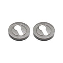 Spira Brass - Euro Profile Escutcheon  - Black Nickel - SB3104BN - Choice Handles