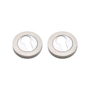 Spira Brass - Euro Profile Escutcheon  - Dual Tone - SB3104DT - Choice Handles