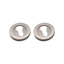 Spira Brass - Euro Profile Escutcheon  - Pewter - SB3104PEW - Choice Handles