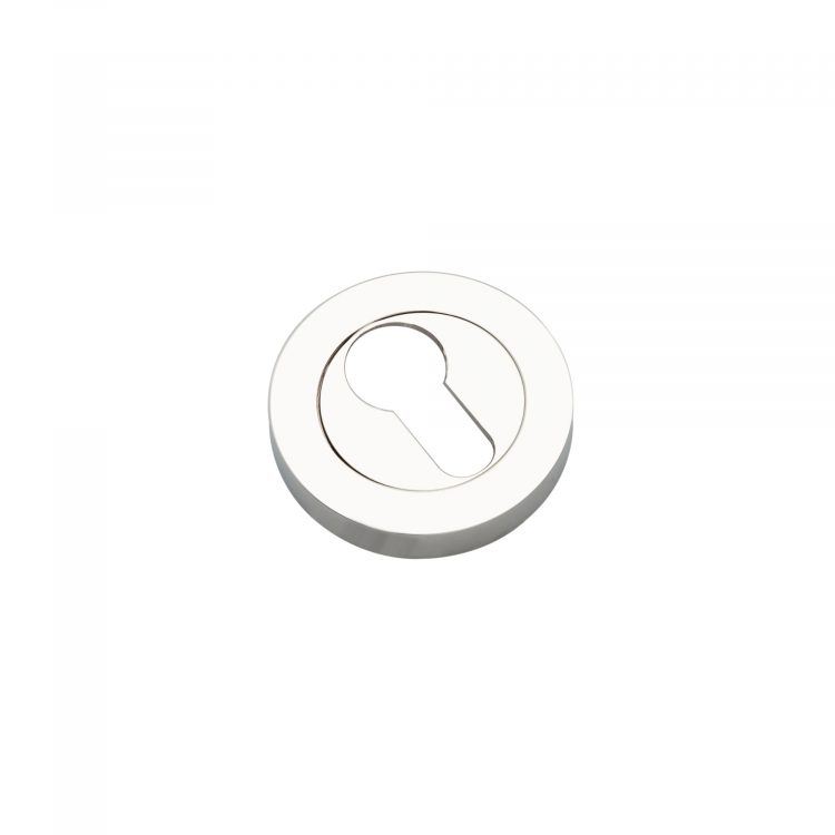 Spira Brass - Euro Profile Escutcheon - Polished Nickel - SB3104PN - Choice Handles