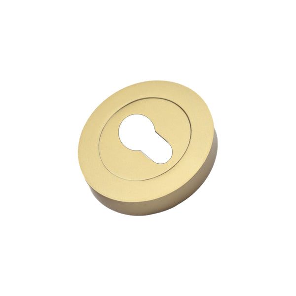 Spira Brass - Euro Profile Escutcheon  - Satin Brass - SB3104SB - Choice Handles