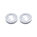 Spira Brass - Euro Profile Escutcheon  - Satin Chrome - SB3104SC - Choice Handles