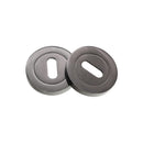 Spira Brass - Oval Standard Escutcheon  - Black Nickel - SB3105BN - Choice Handles