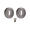 Spira Brass - Oval Standard Escutcheon  - Black Nickel - SB3105BN - Choice Handles