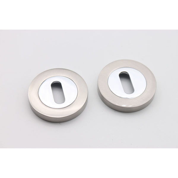 Spira Brass - Oval Standard Escutcheon  - Dual Tone - SB3105DT - Choice Handles