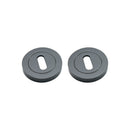 Spira Brass - Oval Standard Escutcheon  - Gunmetal Grey - SB3105GG - Choice Handles