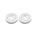 Spira Brass - Oval Standard Escutcheon  - Polished Chrome - SB3105PC - Choice Handles