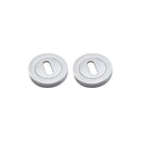 Spira Brass - Oval Standard Escutcheon  - Satin Chrome - SB3105SC - Choice Handles