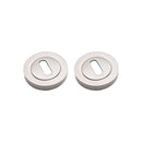 Spira Brass - Oval Standard Escutcheon  - Satin Nickel - SB3105SN - Choice Handles