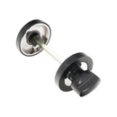 Spira Brass - Standard Turn & Release  - Dual Tone - SB3106BLK/PC - Choice Handles