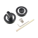 Spira Brass - Standard Turn & Release  - Dual Tone - SB3106BLK/PC - Choice Handles