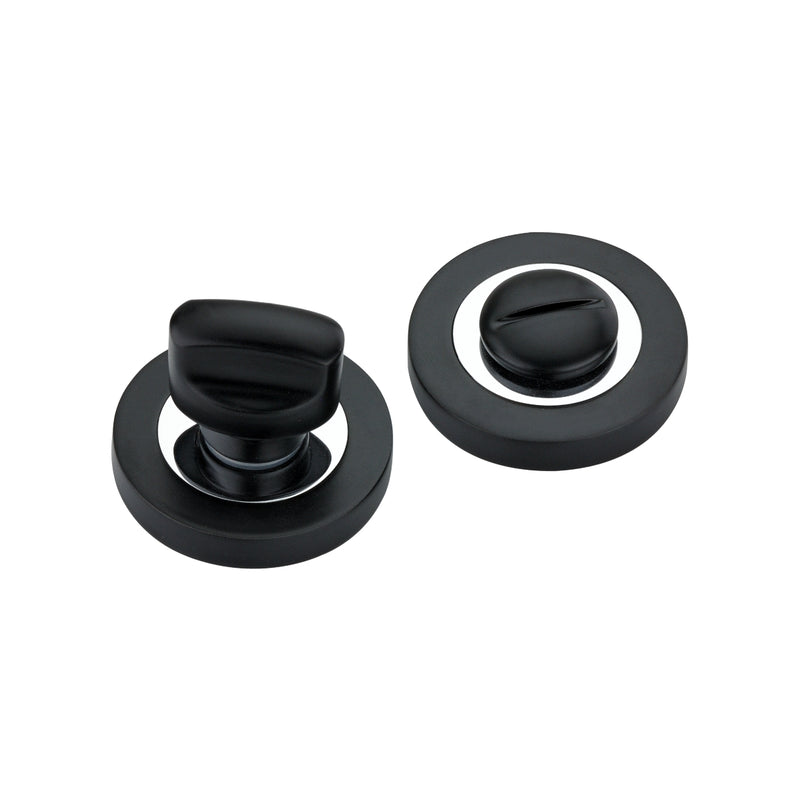 Spira Brass - Standard Turn & Release  - Dual Tone - SB3106BLK/PC - Choice Handles
