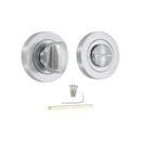 Spira Brass - Standard Turn & Release  - Satin Chrome - SB3106SC - Choice Handles