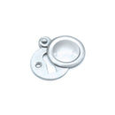 Spira Brass - Victorian Key hole Covered  - Satin Chrome - SB3110SC - Choice Handles
