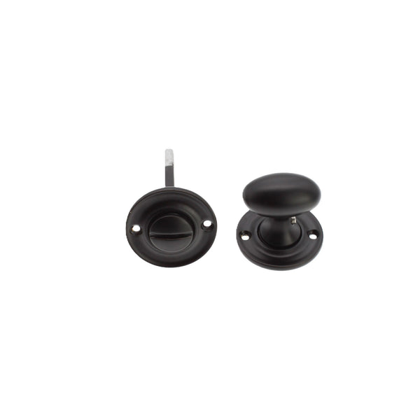 Spira Brass - Slimline Turn & Release - Matt Black - SB3119BLK