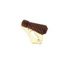 Spira Brass - Rosewood Beehive Escutcheon  - Polished Brass - SB3112PBUL - Choice Handles