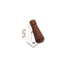 Spira Brass - Rosewood Beehive Escutcheon  - Polished Nickel - SB3112PN - Choice Handles