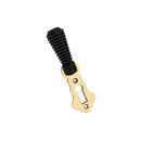 Spira Brass - Ebonised Beehive Escutcheon  - Aged Brass - SB3113AB - Choice Handles