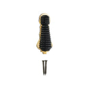 Spira Brass - Ebonised Beehive Escutcheon  - Polished Brass - SB3113PBUL - Choice Handles