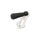 Spira Brass - Ebonised Beehive Escutcheon  - Polished Nickel - SB3113PN - Choice Handles