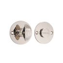 Spira Brass - Hammered Lady Turn & Release - Polished Nickel - SB3116PN - Choice Handles