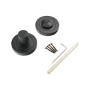 Spira Brass - Connaught Knurled Turn & Release - Matt Black - SB3117BLK - Choice Handles
