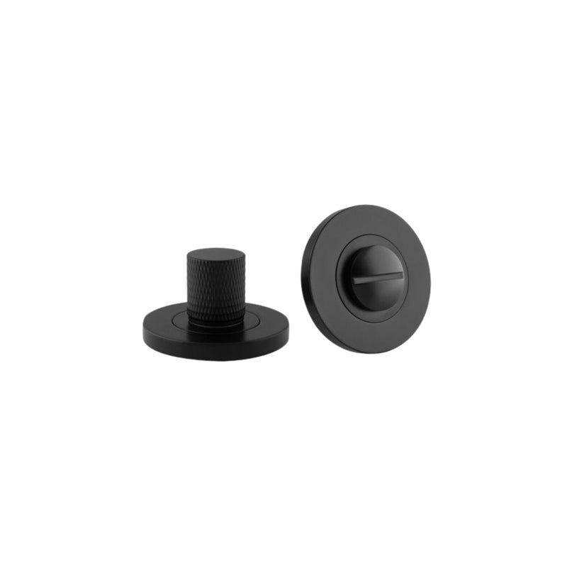 Spira Brass - Connaught Knurled Turn & Release - Matt Black - SB3117BLK