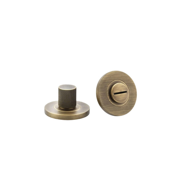 Spira Brass - Connaught Knurled Turn & Release - Matt Antique - SB3117MANT
