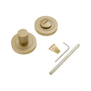 Spira Brass - Connaught Knurled Turn & Release - Satin Brass - SB3117SB - Choice Handles