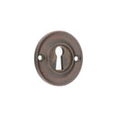 Spira Brass - Slimline Standard Escutcheon - Aged Bronze - SB3118ABZ - Choice Handles