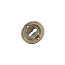 Spira Brass - Slimline Standard Escutcheon - Aged Brass - SB3118AB - Choice Handles