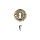 Spira Brass - Slimline Standard Escutcheon - Aged Brass - SB3118AB - Choice Handles