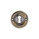 Spira Brass - Slimline Standard Escutcheon - Antique Brass -SB3118ANT - Choice Handles