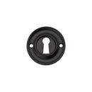 Spira Brass - Slimline Standard Escutcheon - Matt Black - SB3118BLK - Choice Handles