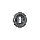 Spira Brass - Slimline Standard Escutcheon - Matt Black - SB3118BLK - Choice Handles