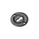 Spira Brass - Slimline Standard Escutcheon - Matt Black - SB3118BLK - Choice Handles