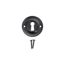 Spira Brass - Slimline Standard Escutcheon - Matt Black - SB3118BLK - Choice Handles