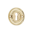 Spira Brass - Slimline Standard Escutcheon - Polished Brass - SB3118PB - Choice Handles